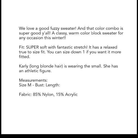 Kori America Boutique Brand sweater - Picture 6 of 6